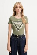 Tričko Guess dámske, zelená farba, W5YI13 J1314