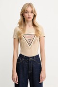 Tričko Guess dámske, béžová farba, W5YI13 J1314