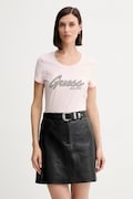 Guess t-shirt damski kolor różowy W5YI16 J1314