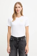 Versace Jeans Couture t-shirt donna colore bianco 79HAHT01 CJ03T