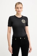 Versace Jeans Couture tricou culoarea negru, 79HAHT01 CJ03T