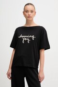 United Colors of Benetton t-shirt bawełniany damski kolor czarny 35P5D10AV