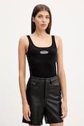 Топ Guess Jeans колір чорний W5YP35 KA0H1
