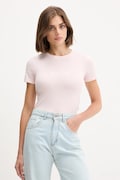 Tričko Guess Jeans dámske, ružová farba, W5YI24 J1314