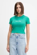 Tričko Guess Jeans dámské, zelená barva, W5YI24 J1314