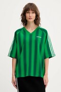 Kratka majica adidas Originals Linear Tee ženska, zelena barva, JW6022