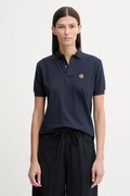 Bally polo bawełniane damski kolor granatowy WJE04R