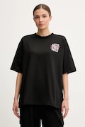 EA7 Emporio Armani t-shirt bawełniany damski kolor czarny AF12957.7W000726