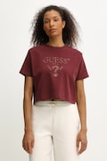 Футболка Guess FABIA колір бордовий V5BI01 K1891