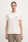 Napapijri t-shirt in cotone S-Fedaia donna colore beige NP0A88XON1J1
