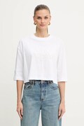 Armani Exchange t-shirt bawełniany damski kolor biały XW001080 AF10356