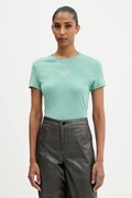 Tommy Jeans t-shirt damski kolor zielony DW0DW21542