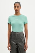 Футболка Tommy Jeans колір зелений DW0DW21542