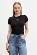 Tommy Jeans t-shirt damski kolor czarny DW0DW21787