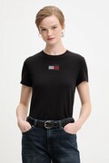 Бавовняна футболка Tommy Jeans колір чорний DW0DW21965