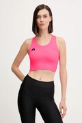 Bežecký top adidas Performance Adizero Essentials ružová farba, IY5547