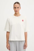The North Face t-shirt bawełniany Redbox damski kolor beżowy NF0A8EG6QLI1