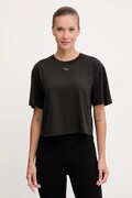 Puma t-shirt treningowy damski kolor czarny 527457