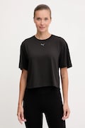 Puma t-shirt treningowy damski kolor czarny 527457