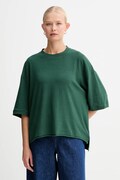Majica kratkih rukava American Vintage za žene, boja: zelena, UDA02A