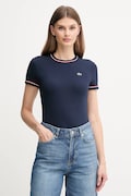 Lacoste tricou culoarea albastru marin, TF5289