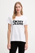Dkny tricou culoarea alb, DJ4T1265