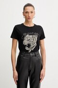 Бавовняна футболка Guess колір чорний W5BI32 K9RM1
