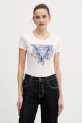 Guess t-shirt damski kolor beżowy W5BI29 J1314