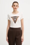 Tričko Guess dámske, béžová farba, W5BI28 J1314