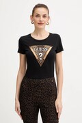 Tričko Guess dámske, čierna farba, W5BI28 J1314