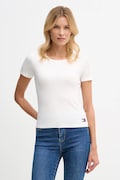 Tommy Hilfiger t-shirt damski kolor biały UW0UW06067