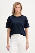 Tommy Hilfiger t-shirt in cotone donna colore blu navy UW0UW06236