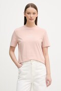Calvin Klein Jeans T-shirt damski bawełniany różowy LV047D873G