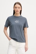 Calvin Klein Jeans T-shirt damski bawełniany szary LV047D873G