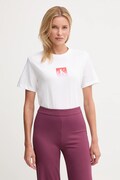 Calvin Klein Jeans t-shirt bawełniany damski kolor biały LV047D874G
