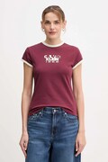 Футболка Calvin Klein Jeans колір бордовий LV047D208G
