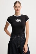 Футболка Calvin Klein Jeans колір чорний LV047D208G
