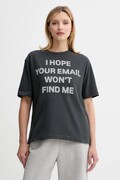 MAX&Co. t-shirt bawełniany damski kolor szary 2528976032200