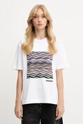 Missoni t-shirt bawełniany damski kolor biały DS25WL06.BJ00PJ