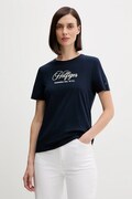 Tommy Hilfiger t-shirt bawełniany damski kolor granatowy WW0WW46120