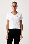 Calvin Klein Jeans T-shirt damski bawełniany biały LV047B205G