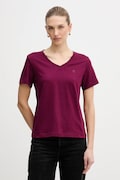 Calvin Klein Jeans t-shirt bawełniany damski kolor fioletowy LV047B205G