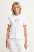 Бавовняна футболка Calvin Klein Jeans колір білий LV047D210G