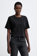 MICHAEL Michael Kors tricou din bumbac culoarea negru, MF551TR2ZU
