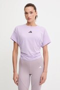 adidas Performance t-shirt treningowy Power damski kolor fioletowy JX1191