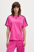adidas Originals t-shirt Teamgeist damski kolor różowy JZ8271