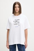 Karl Lagerfeld Jeans t-shirt bawełniany damski kolor biały A4W17009