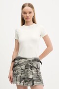 Guess Jeans t-shirt damski kolor beżowy W5BI57 J1314