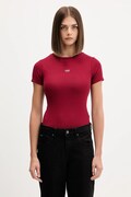 Футболка Guess Jeans колір бордовий W5BP45 KA0H1