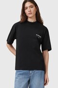 AllSaints t-shirt bawełniany damski kolor czarny W202JC